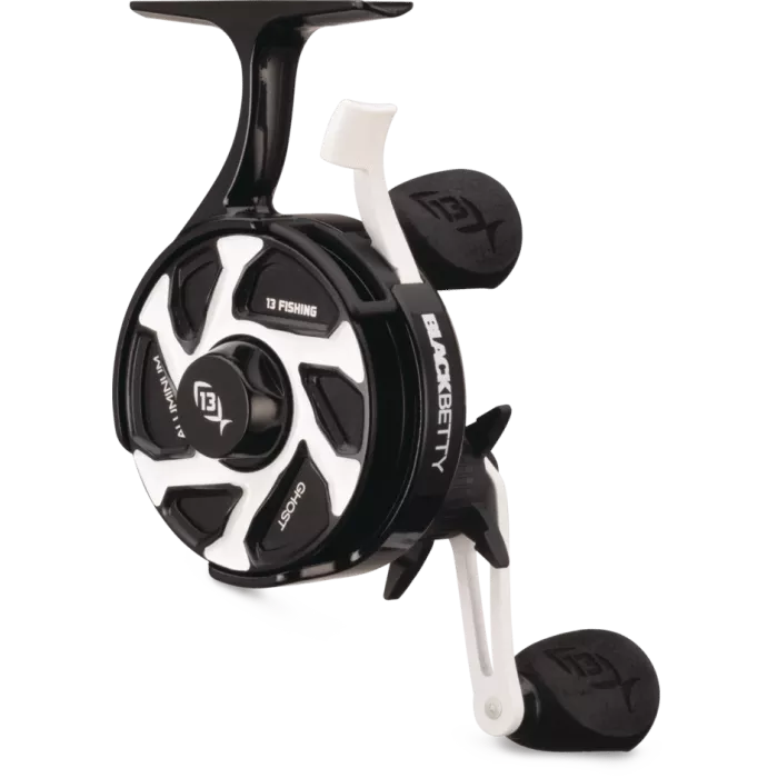 13 Fishing FreeFall Ghost Aluminum Ice Reel