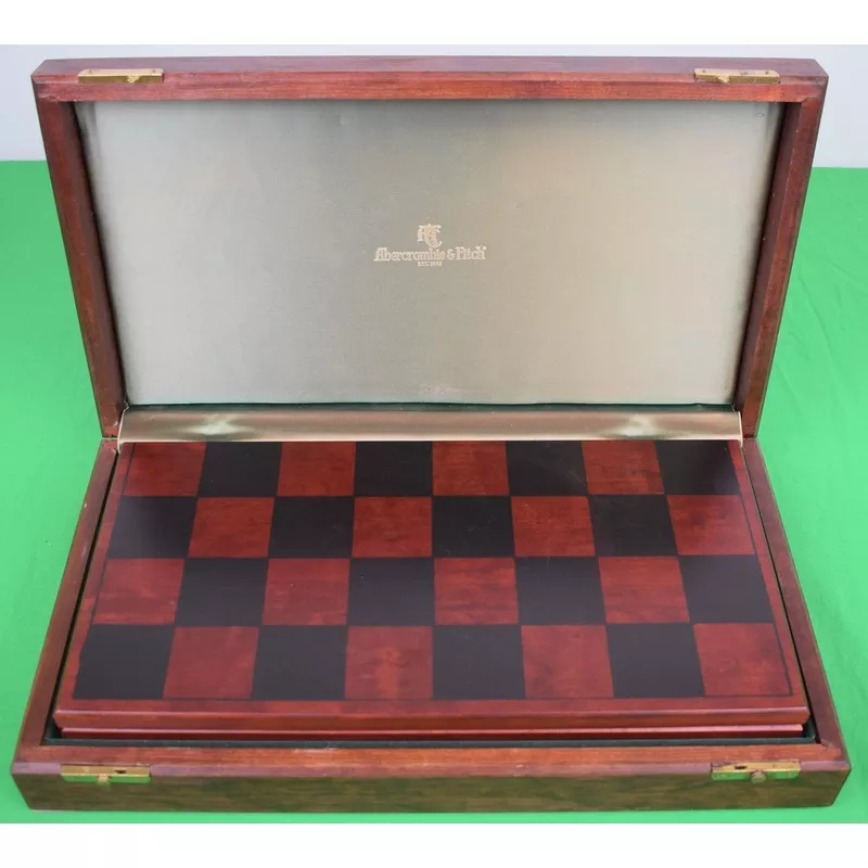 "Abercrombie & Fitch c1980s Chess Set"