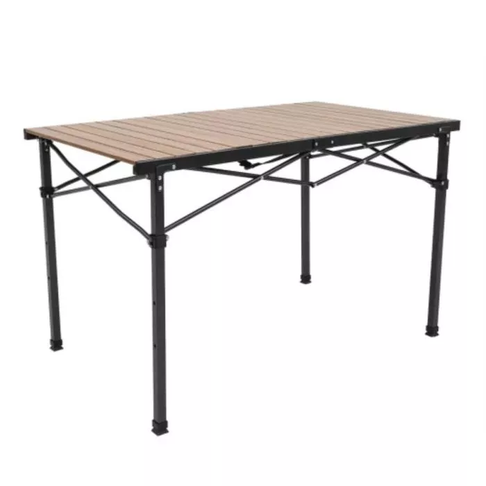 ALPS Mountaineering Overlanding Table - Black/Woodgrain