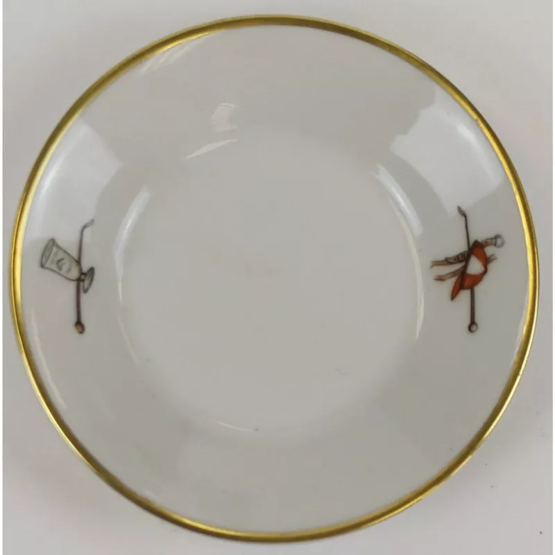 "Bavarian Jockey Cap & Crop Tip Tray" (SOLD)