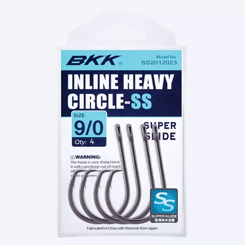 BKK Hooks Inline Heavy Circle-SS 3/0- 7pk JC18161053