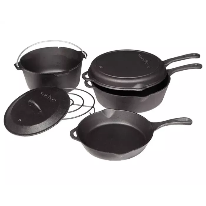 Camp Chef 6 Piece Cast Iron Set