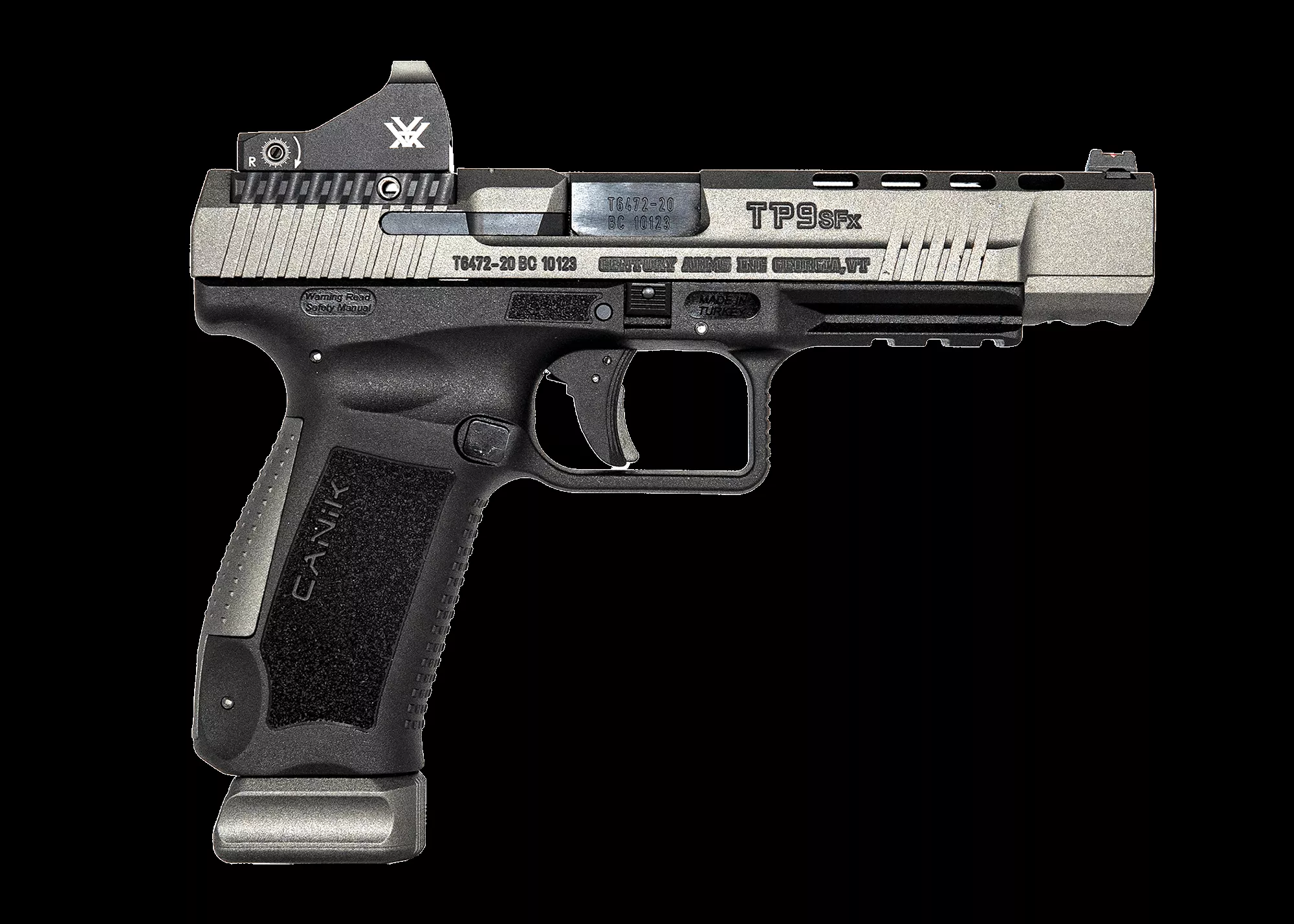 Canik TP9SFX 9mm 5.2″ bbl (HG3774GV-N)
