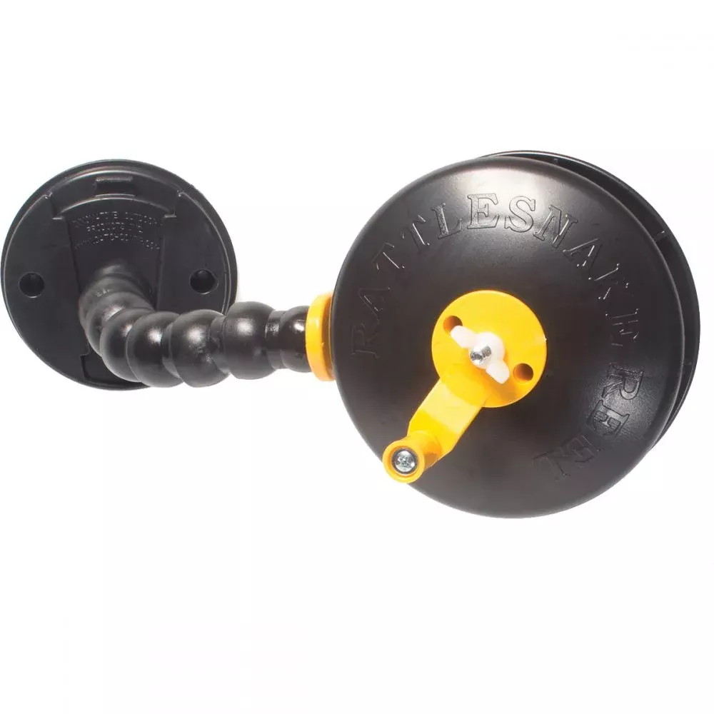 Catch Cover Rattlesnake Rattle Reel w/ Quick-Disc Wall Mount
