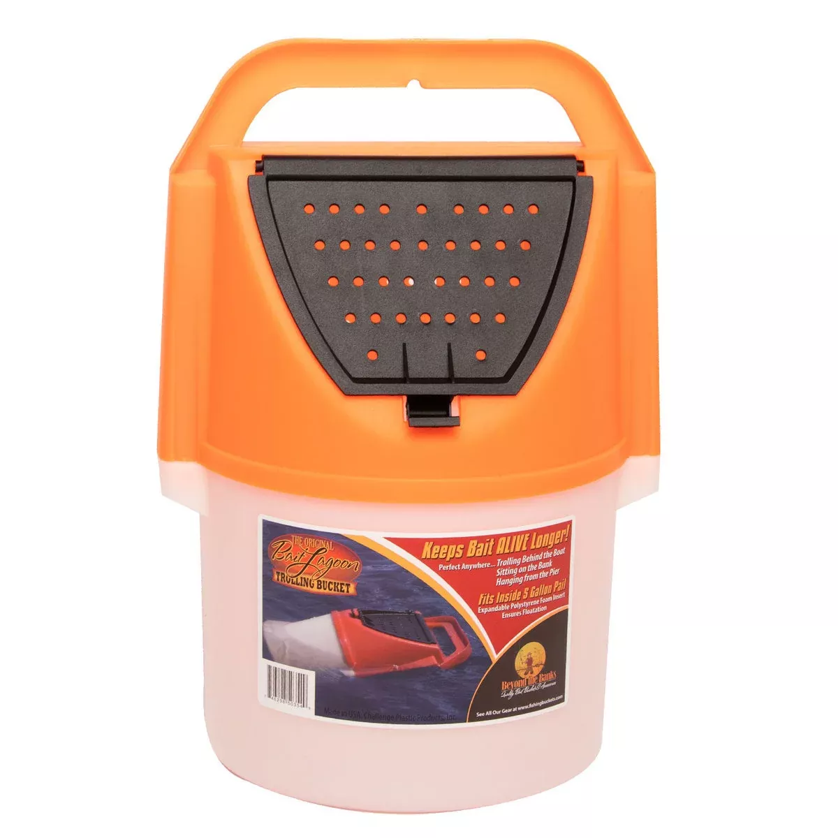 Challenge Bait Lagoon Trolling Bait Storage Bucket
