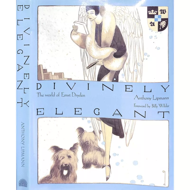 "Divinely Elegant: The World Of Ernst Dryden" 1989 LIPMANN, Anthony