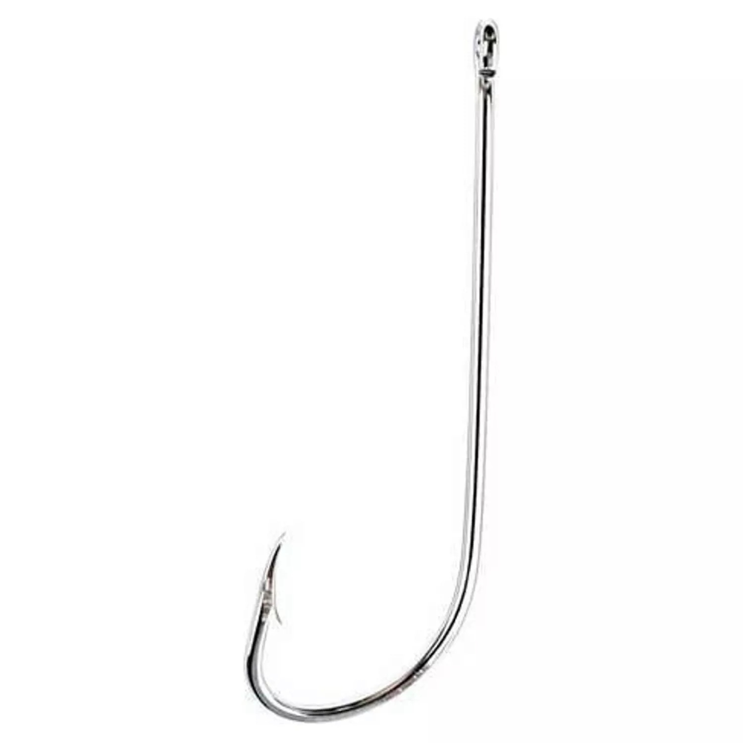 Eagle Claw 2X Long Strip/Live Bait Hooks Qty 100 Nickel