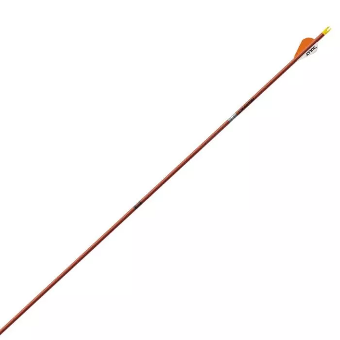 Easton 5MM FMJ "Full Metal Jacket" Arrow - 400 Spine - Six Pack - Autumn Orange