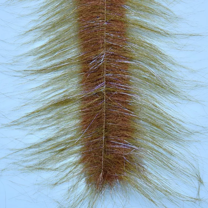 EP Craftfur Brush 3" Wide Medium Olive/Brown