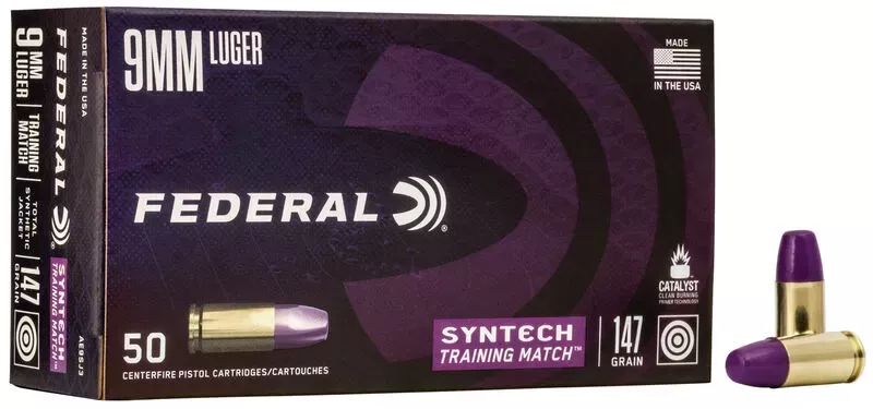 Federal Syntech Training Match 9mm Luger
