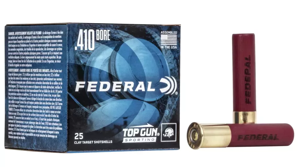 FEDERAL TOP GUN 410 2-3/4 25RDS