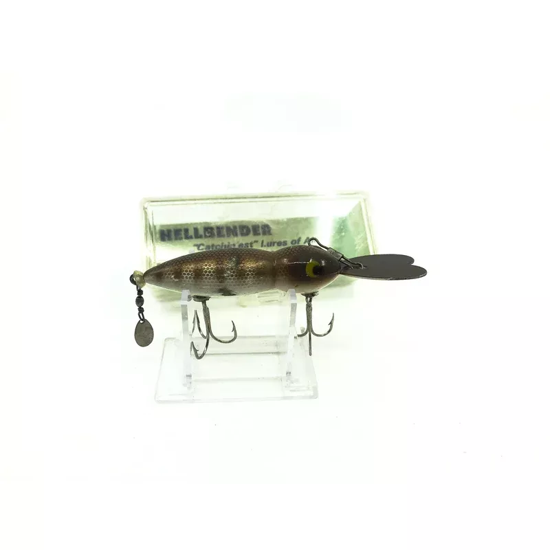 Hellbender Whopper Stopper Brown Ribs Color with Box