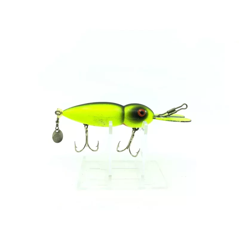 Hellbender Whopper Stopper Chartreuse/Black Stripe Color