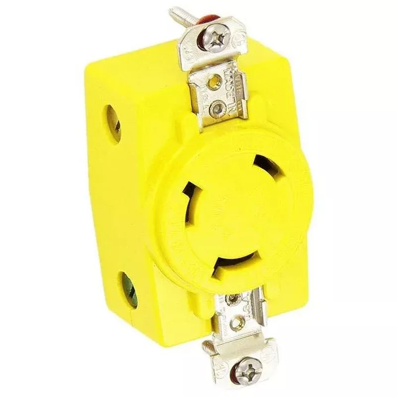 Hubbell #328DCR 3-Wire Receptacle