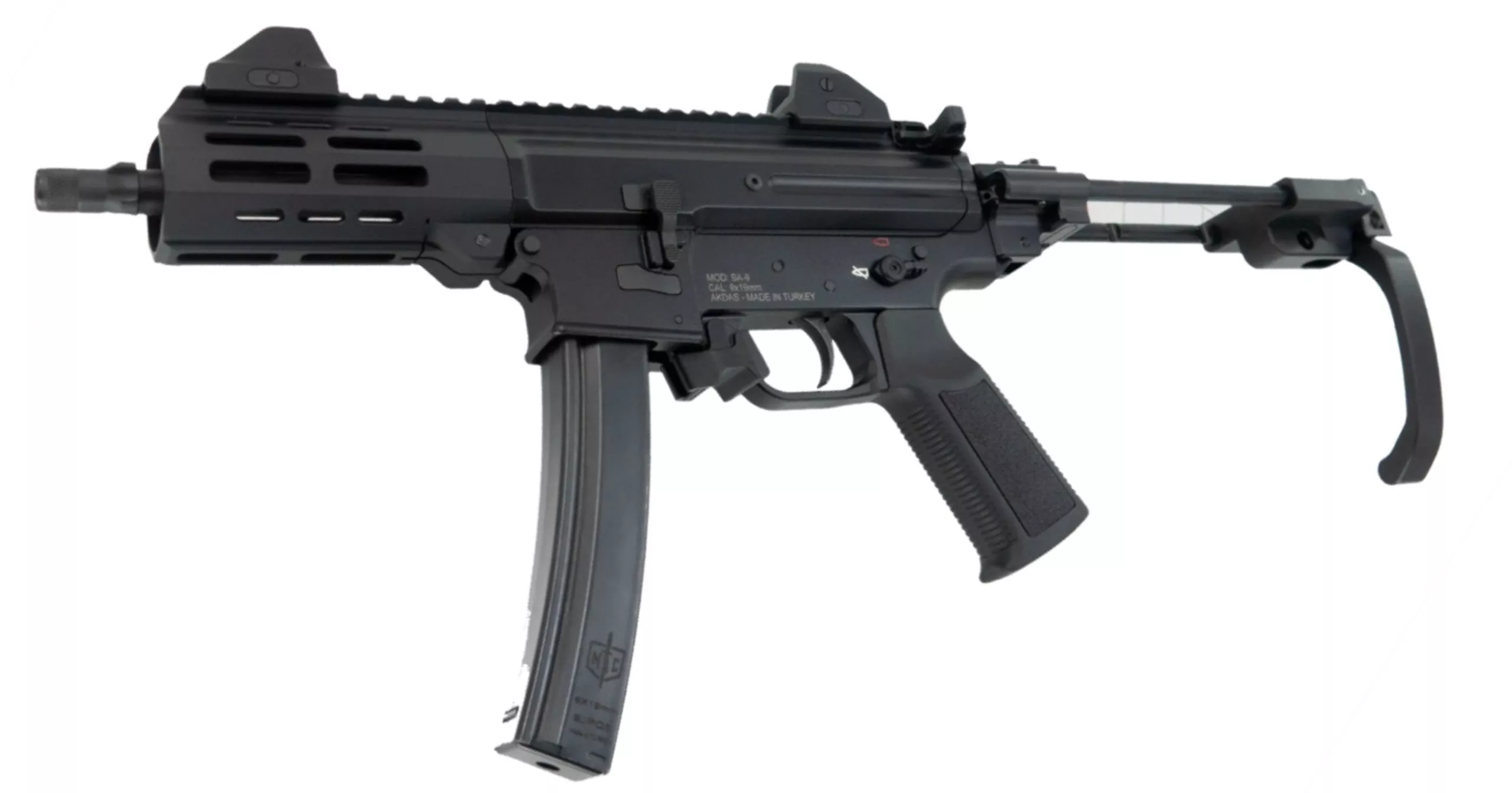 Mac IX 9mm 6.5″ Barrel With Brace Semi-Auto