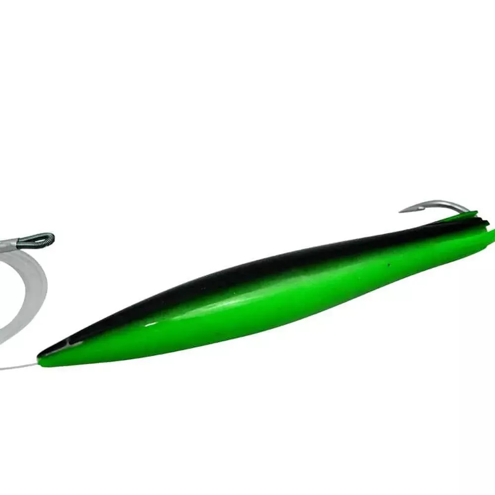 MagBay Lures The Stogie Soft Cedar Plug – 6in – Green/Black