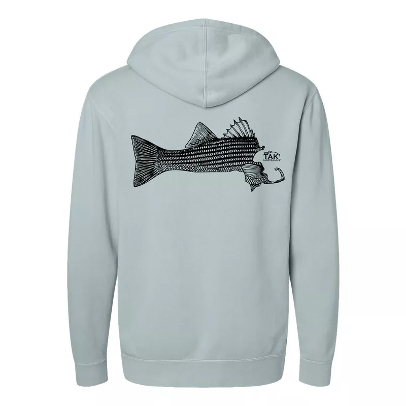 Massachusetts Striper Hoodie | Sage