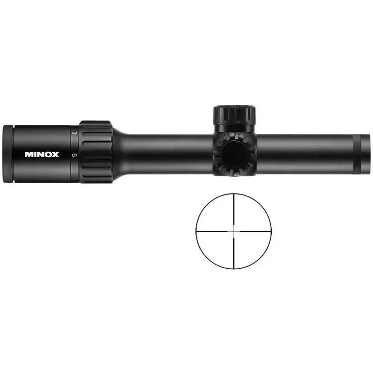 Minox 1-5×24 ZX5i Riflescope (Plex Illuminated Reticle)