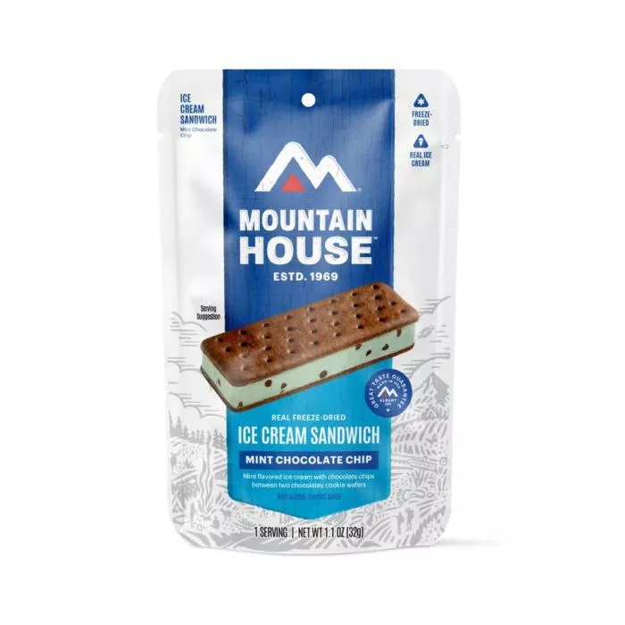 Mountain House Mint Ice Cream Sandwich