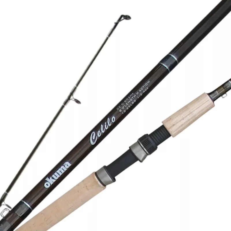 Okuma CE-S-862MLa Celilo Spinning Rod 8’6″ 2 Pc Moderate Med Light