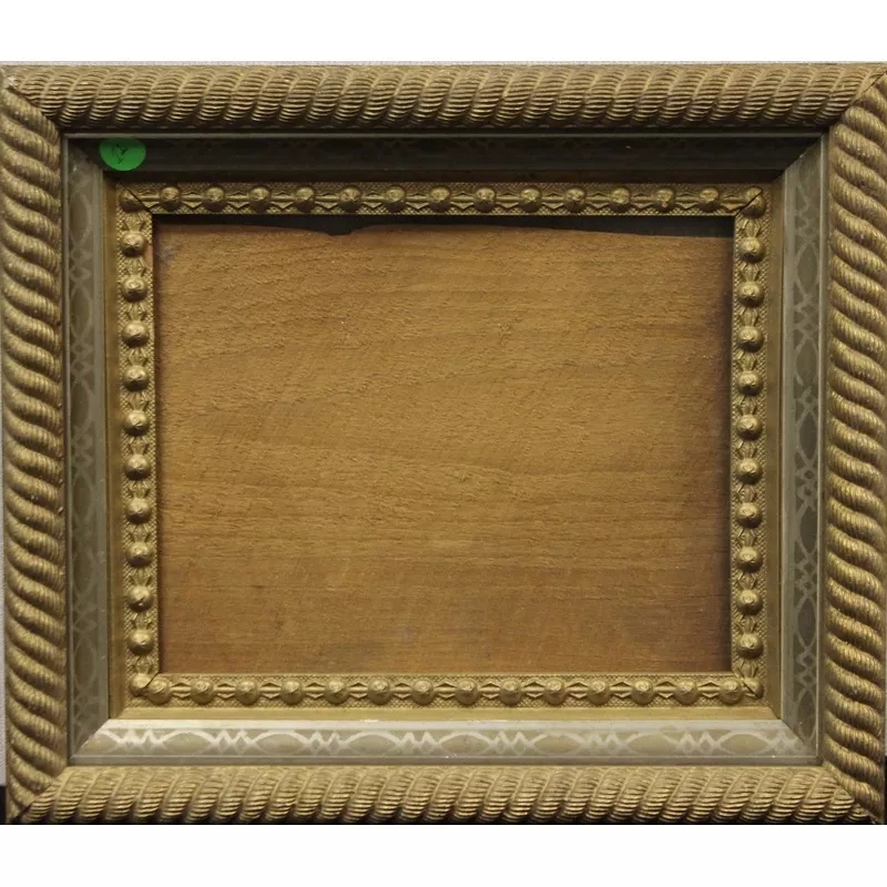 "Ornate Gilt Rope Twist Picture Frame"