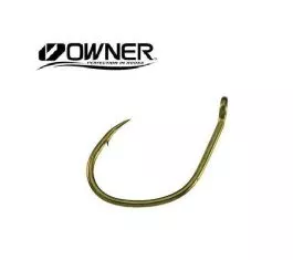 Owner Wacky Hook Camo Green