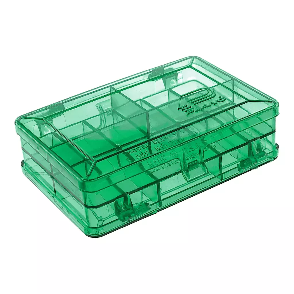 Plano 14 Compartment Double Sided Stowaway Green