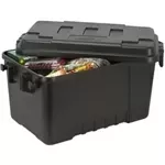 Plano Small Sportsmans Trunk 56Qt Tote Black 1619-