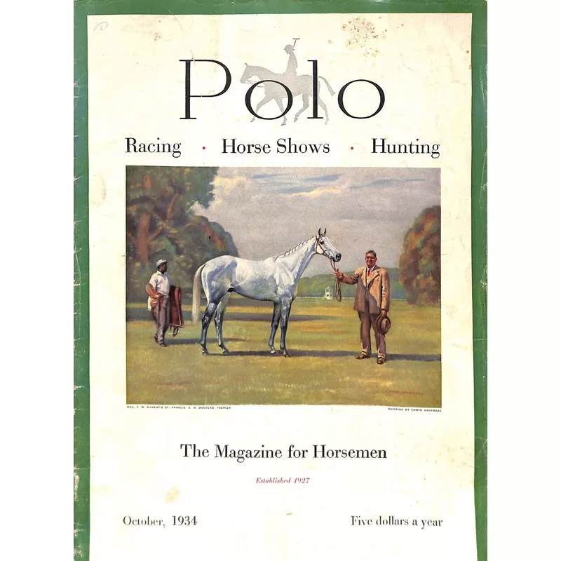"Polo: The Magazine For Horsemen" October 1934
