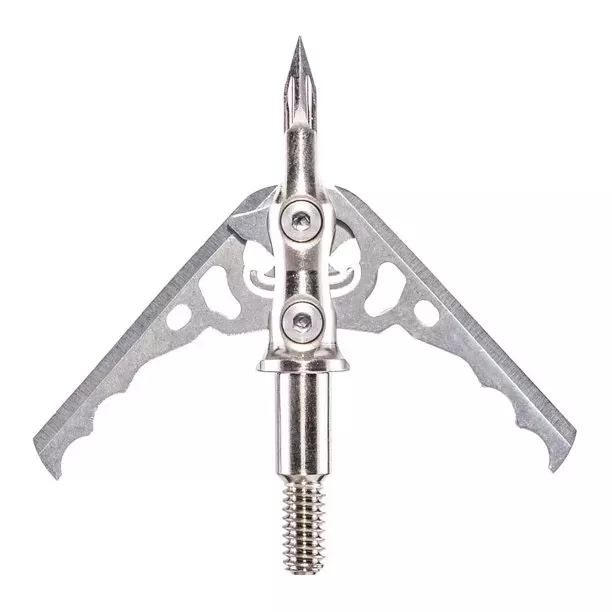Rage Crossbow Hypodermic Broadheads, 2-Blade 125 Grain