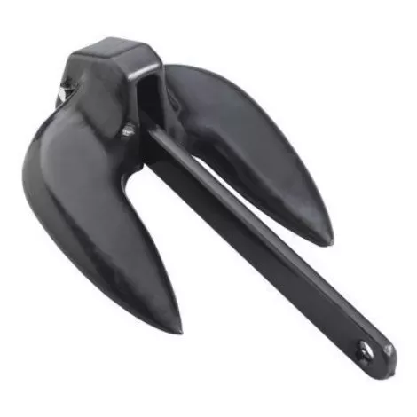 Roloff Navy Standard Vinyl-Coated Boat Anchor