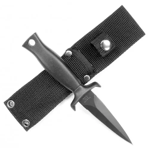 RUKO 420J2 BOOT KNIFE STAINLESS BLK 3-1/2″ BLADE