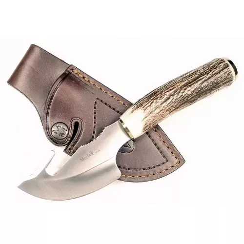 RUKO FIXED BLADE KNIFE STAG HANDLE