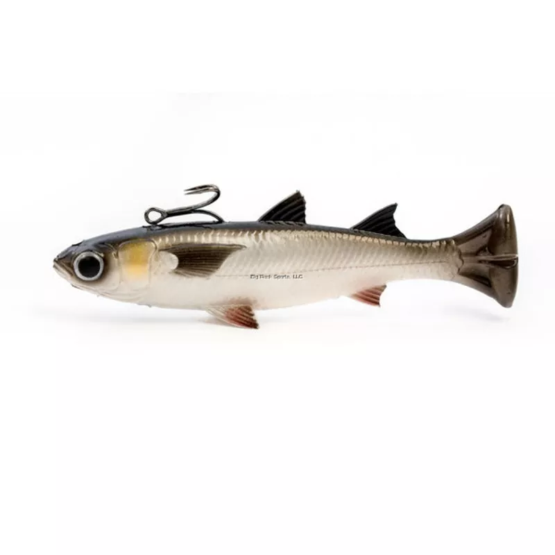 Savage Gear Pulse Tail 6" Mullet Line Thru Dark Mullet