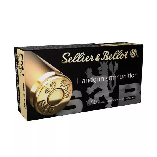Sellier & Bellot 40 S&W 180gr FMJ 50 Rounds