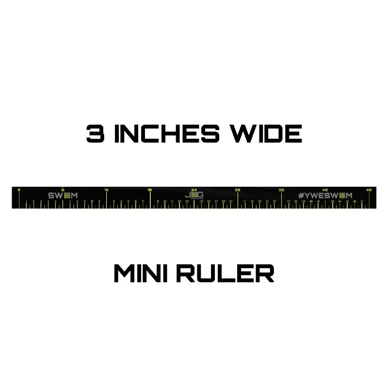SMALL FISH RULER 3IN X 48IN
