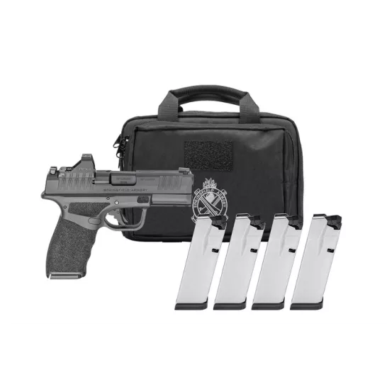 Springfield Armory Hellcat Pro OSP 9mm With Viridian RFX-11 Green Dot