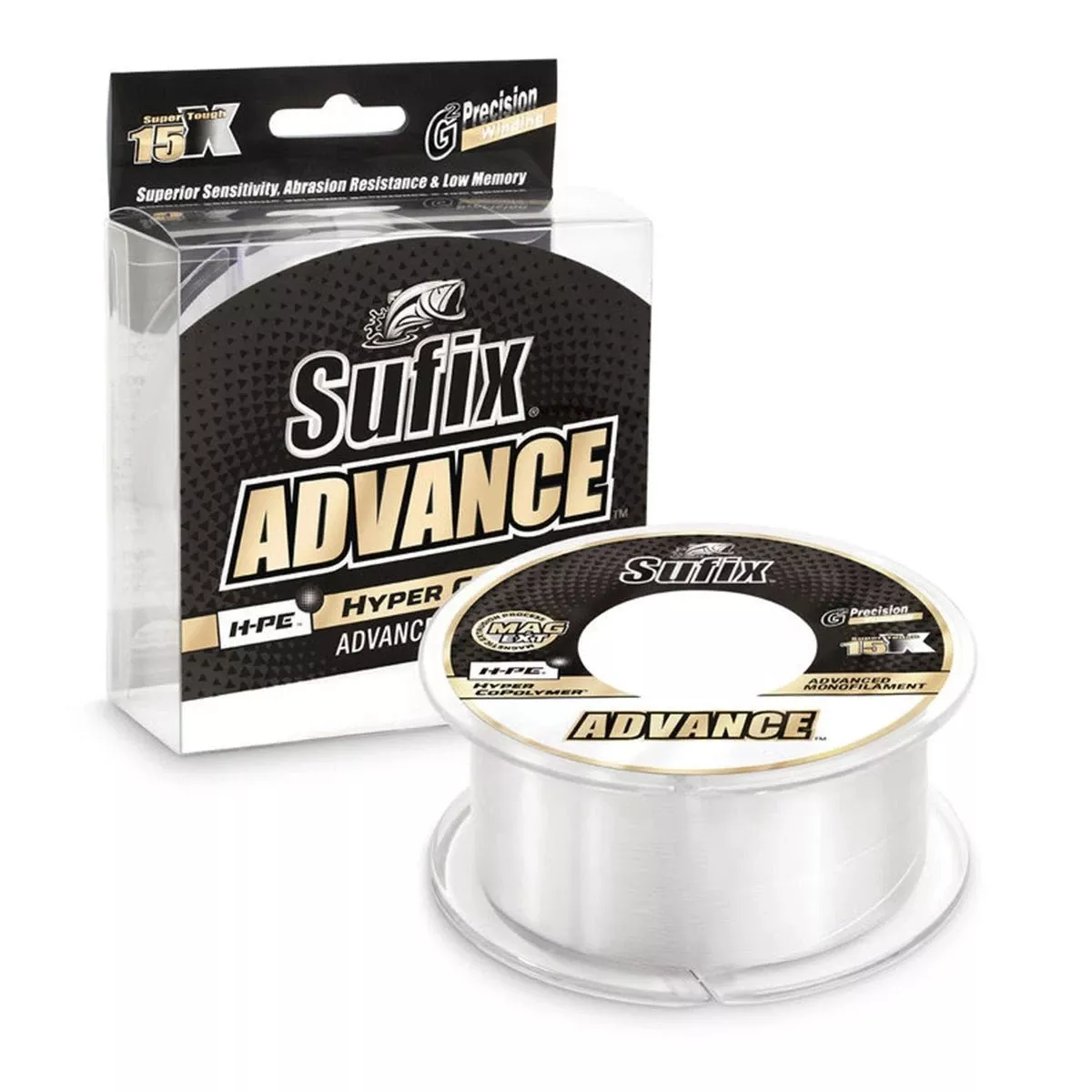 Sufix Advance Hyper Co-Polymer Monofilament 330 Yds