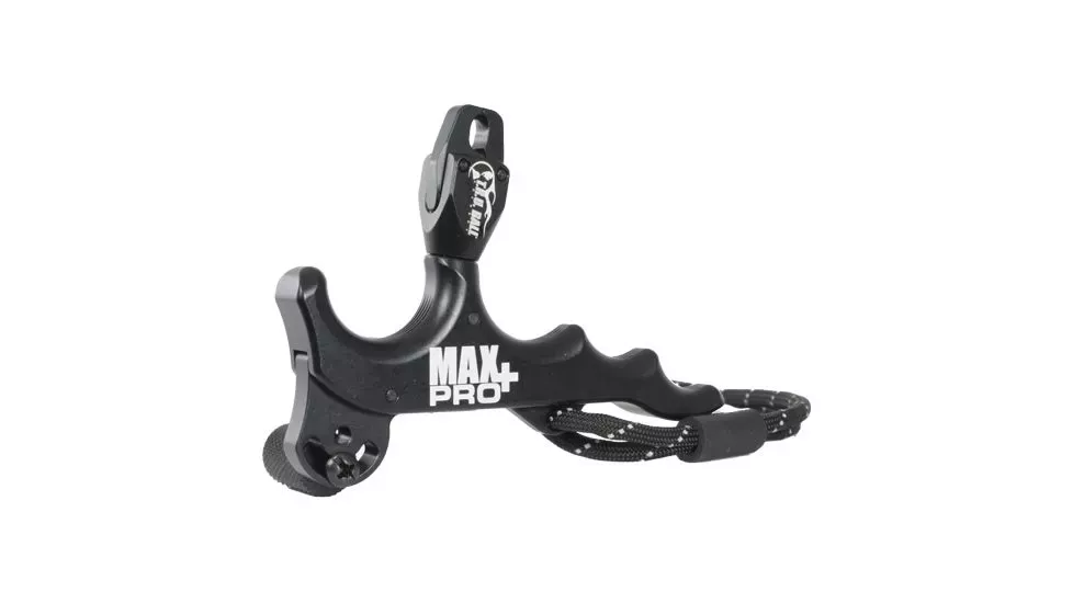 Tru Ball T.r.u. Ball Release Max Pro+ Handheld 4-finger Thumb Black