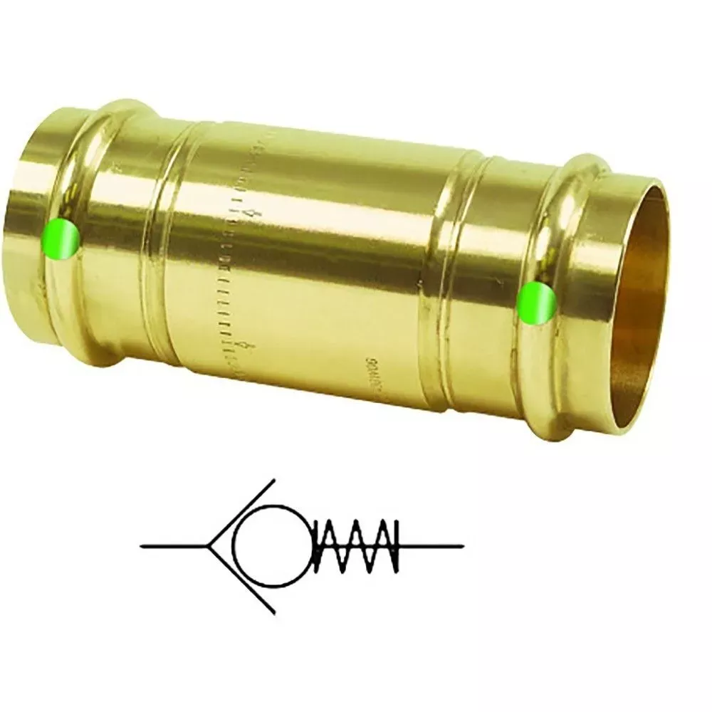 Viega Propress 1/2″ Zero Lead Check Valve – Double Press Connection – Smart Connect Technology