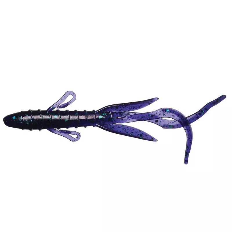 Xcite Baits Hawgalicious 5.5″ Grape Ape 10 Pack