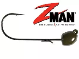 Z-Man SMH Shakey Head Jig Green Pumpkin 3pk