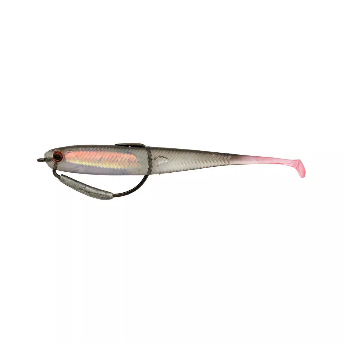 Zerek Flash Minnow Wriggly Soft Plastic Lure 90mm Col 01