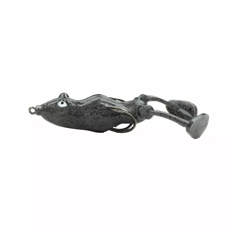 Zoo Kick Weedless Hollow Body Frog 4″ 5/8 Oz Smokey Shad